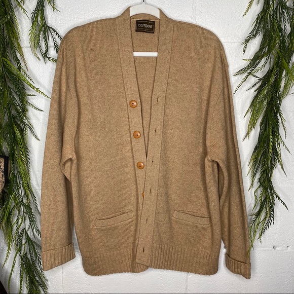 vintage campus cardigan
